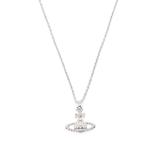 Mayfair Bas Relief Chain Necklace - White - Vivienne Westwood Necklaces