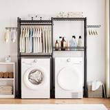Rebrilliant Marzena Metal Standard Drying Rack Metal, Size 74.8 H x 61.02 W x 13.78 D in | Wayfair 549556921BC348F7ADB9B4BA1FABC42A
