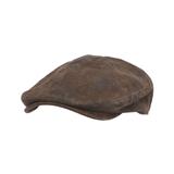 Blair Men's Scala Weathered Leather Hat - Brown - M - Misses