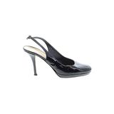 Kate Spade New York Heels: Pumps Stiletto Cocktail Party Black Solid Shoes - Women's Size 10 - Almond Toe