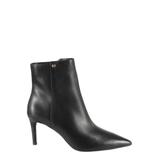 Pointed Toe Side Zipped Ankle Boots