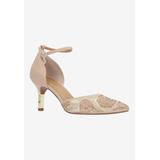 Wide Width Women's Payten Pump by J. Renee in Beige (Size 12 W)