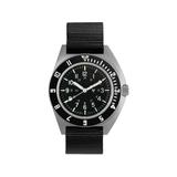 Marathon Watch Steel Navigator Black Nylon Ballistic Strap 11in Black 41mm WW194001SS-0801