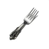 Wallace Grande Baroque Baby Fork Sterling Silver in Gray | Wayfair W106707