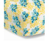 Milkbarn Crib Sheets Sky - Yellow & Blue Sky Floral Fitted Crib Sheet