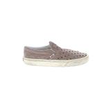 Vans Sneakers: Slip On Platform Boho Chic Gray Print Shoes - Women's Size 9 1/2 - Almond Toe