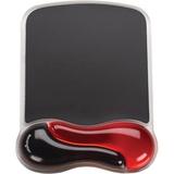 Kensington Duo Gel Mouse Pad with Wrist Rest (Red and Black) K62402AM