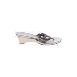 Kenneth Cole REACTION Sandals: Silver Shoes - Women's Size 9