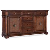 Hooker Furniture Charleston 66.25" Sideboard Wood in Brown, Size 36.0 H x 66.25 W x 19.0 D in | Wayfair 6750-75902-85