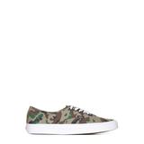 Camouflage-pattern Lace-up Sneakers