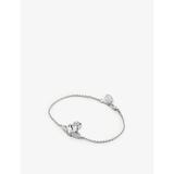 Ariella Rhodium-plated Brass And Swarovski Crystal Bracelet - White - Vivienne Westwood Bracelets