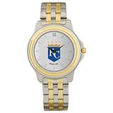 Men's Kansas City Royals Silver Dial Two-Tone Wristwatch
