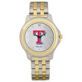 Men's Texas Rangers Silver Dial Two-Tone Wristwatch