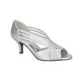 Blair Women's Easy Street Oceana Peep Toe Pumps - Grey - 7