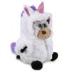 DolliBu Sitting Cow Unicorn Plush Stuffed Animal Toy with Outfit - 7 inches