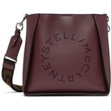 Burgundy Logo Shoulder Bag