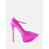 Yigit 150 Silk-satin Platform Pumps