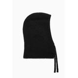 Ribbed Alpaca-blend Balaclava - Black - COS Gloves
