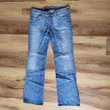 Anthropologie Jeans | Anthro Citizens Of Humanity Kelly #001 Low Rise Boot Cute Stretch | Color: Blue | Size: 31