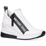 Michael Kors Shoes | Michael Michael Kors Willis Wedge Trainer Sneakers | Color: White | Size: Various