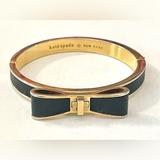 Kate Spade Jewelry | Kate Spade Classic Hinged Bracelet | Color: Black/Gold | Size: Os
