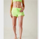 Athleta Swim | Athleta Surge Swim Short Neon Green | Color: Green/Yellow | Size: S