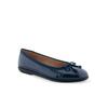 Women's Homebet Casual Flat by Aerosoles in Navy Patent Pewter (Size 9 M)