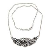 'Barong Hero' - Artisan Crafted Sterling Silver Pendant Necklace