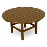 POLYWOOD® Plastic/Resin Coffee Table in Brown, Size 18.0 H x 38.0 W x 38.0 D in | Wayfair RCT38TE