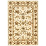 Safavieh Traditions Hand-Tufted Silk Ivory Area Rug Silk in White, Size 48.0 W x 0.5 D in | Wayfair TD602A-4