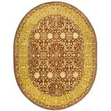 Brown/White Area Rug - Charlton Home® Braxtan Sik Road Hand-Tufted Wool Ivory Area Rug Wool in Brown/White, Size 90.0 W x 0.5 D in | Wayfair