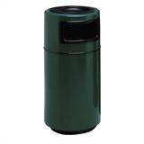 Witt Side Entry Round Series Receptacle 25 Gallon Trash Can Fiberglass, Size 38.0 H x 18.0 W x 18.0 D in | Wayfair 7C-1838TA-PD-24