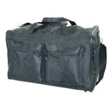 Netpack Small Weekender Duffel Nylon/Polyester in Gray, Size 10.0 H x 20.0 W x 10.0 D in | Wayfair 8223-BK
