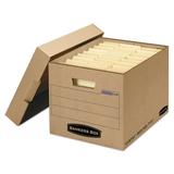 Bankers Box® Filing Storage Box w/ Locking Lid, Letter/Legal, Kraft, 25/Carton Corrugated, Size 2.75 H x 16.5 W x 28.75 D in | Wayfair FEL7150001