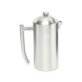 Frieling Brushed Stainless Steel French Press in Gray, Size 8.0 H x 6.0 W x 3.75 D in | Wayfair 143