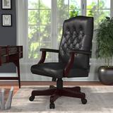 Boss Office Products Executive Chair Upholstered in Black, Size 43.5 H x 27.0 W x 28.0 D in | Wayfair B905-BK