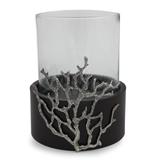 'Coral Light' (medium) - Hand Made Wood Candleholder
