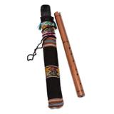 'Jacaranda' - Quena Wood Inca Flute with Case Handmade in Peru