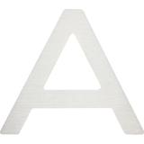 Atlas Homewares Paragon 4" H Surface Mount House Letter Metal in Gray, Size 4.75 H x 4.0 W x 0.75 D in | Wayfair PGNA-SS