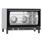Cadco XAF-193 Countertop Convection Oven - 4 Full-size Pan Capacity - Stainless Construction