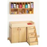 Jonti-Craft Changing Table Dresser w/ Pad Wood in Brown/Yellow, Size 38.5 H x 48.5 W x 23.5 D in | Wayfair 5142JC