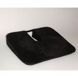 Sacro-Ease Foam Wedge Seat Cushion in Black, Size 3.0 H x 14.0 W x 15.0 D in | Wayfair KOMFORT KUSH BLK