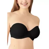 Wacoal Black Red Carpet Strapless Full Busted Underwire Bra - 854119