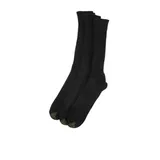 Gold Toe® Men's Big & Tall Fluffies 3 Pack Socks, Black, 16.5 31