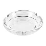 Libbey 5156 4 1/4" Round Clear Glass Ashtray