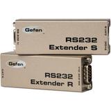 Gefen RS232 Serial Extender Sender With Receiver - Transfers Signals Over Network EXT-RS232