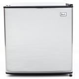 Avanti Products 1.4 cu. ft. Freestanding Mini Fridge Stainless Steel in Gray, Size 20.0 H x 18.5 W x 17.75 D in | Wayfair VFR14PS-IS