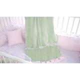 Blueberrie Kids Chanticlair Quilt Cotton Blend in Black/Green, Size 38.0 H x 33.0 W in | Wayfair 18CLR-QT