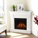 Real Flame Electric Electric Fireplace in White, Size 37.6 H x 40.9 W x 25.3 D in | Wayfair 105