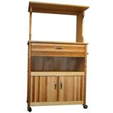 Catskill Craftsmen, Inc. Farmhouse 53" Kitchen Pantry Wood in Brown/Yellow, Size 53.0 H x 31.125 W x 17.0 D in | Wayfair 51576